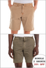 Original Paperbacks Walden Chino Short 20% Off Bundle in Khaki and Olive on model front view