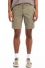 Original Paperbacks Brentwood Chino Short in Olive on Model Cropped Front View