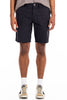 Original Paperbacks Brentwood Chino Short in Washed Black on Model Cropped Front View