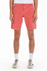 Original Paperbacks Rockland Chino Short in Persimmon on Model Cropped Front View