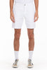 Original Paperbacks Walden Chino Short in White on Model Cropped Front View