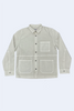jacket in color string against a white background