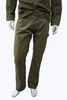 mannequin wearing an olive colors carpenter pant against white background
