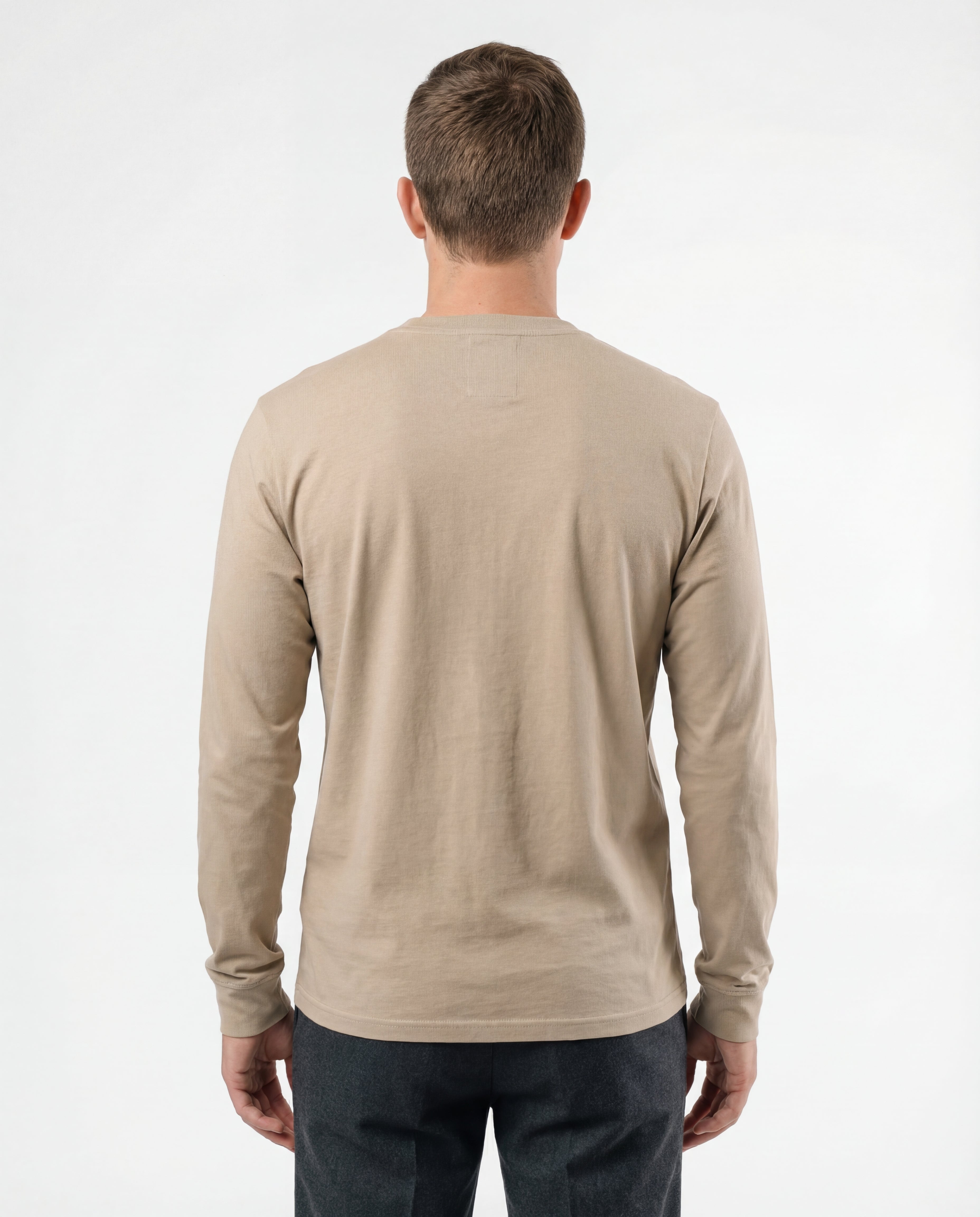 Henley Tee - Clay