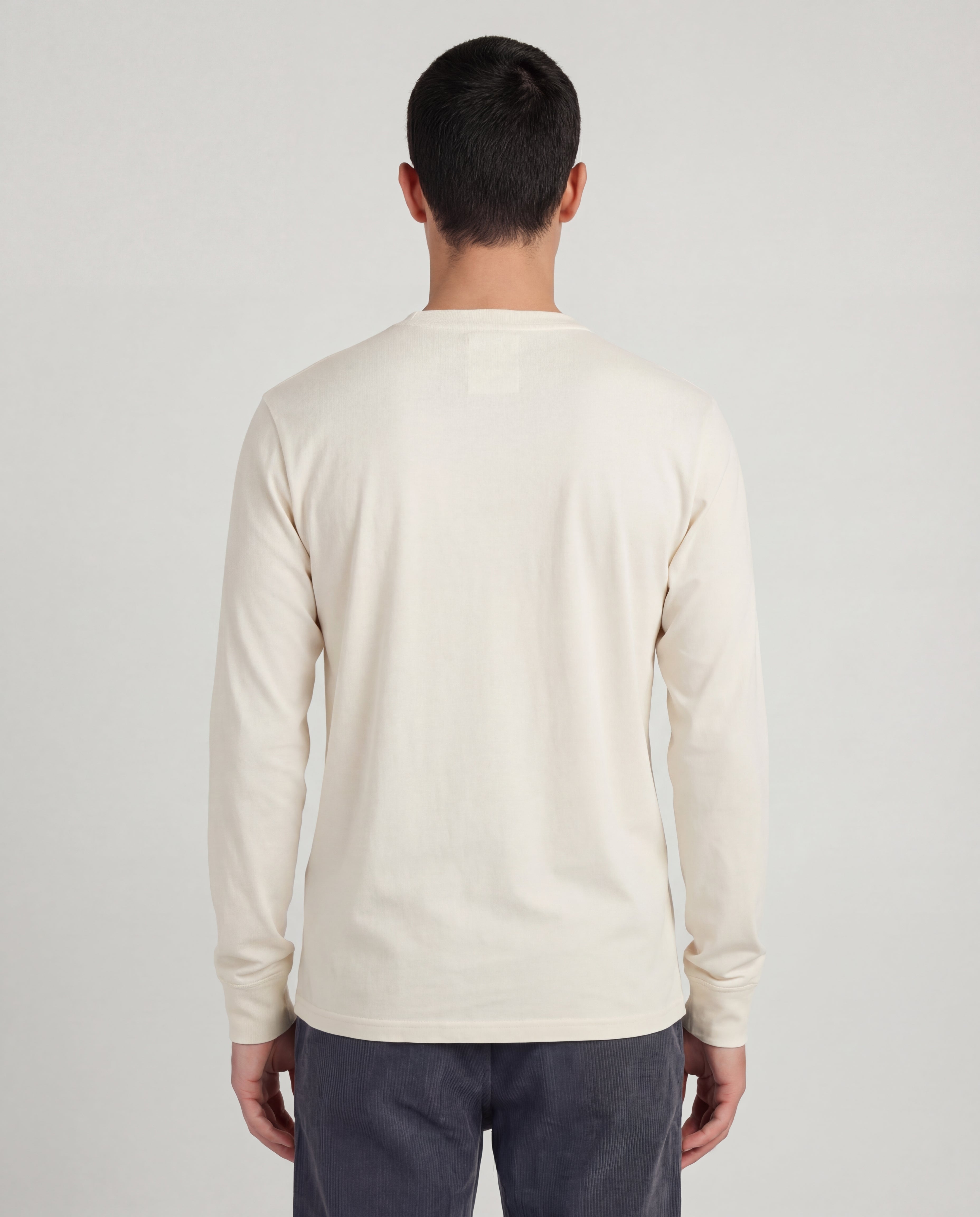 Henley Tee - Bone