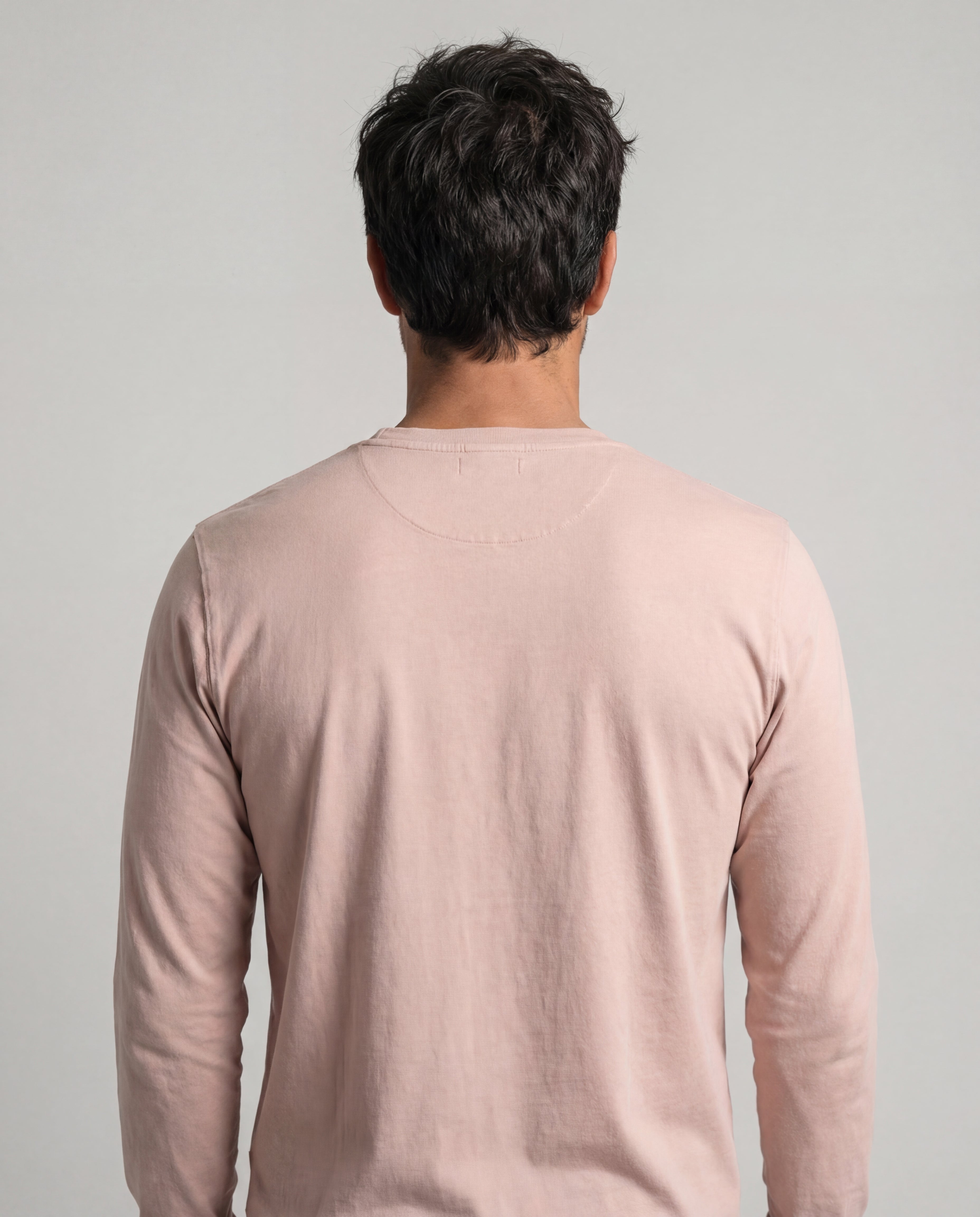 Henley Tee - Blush