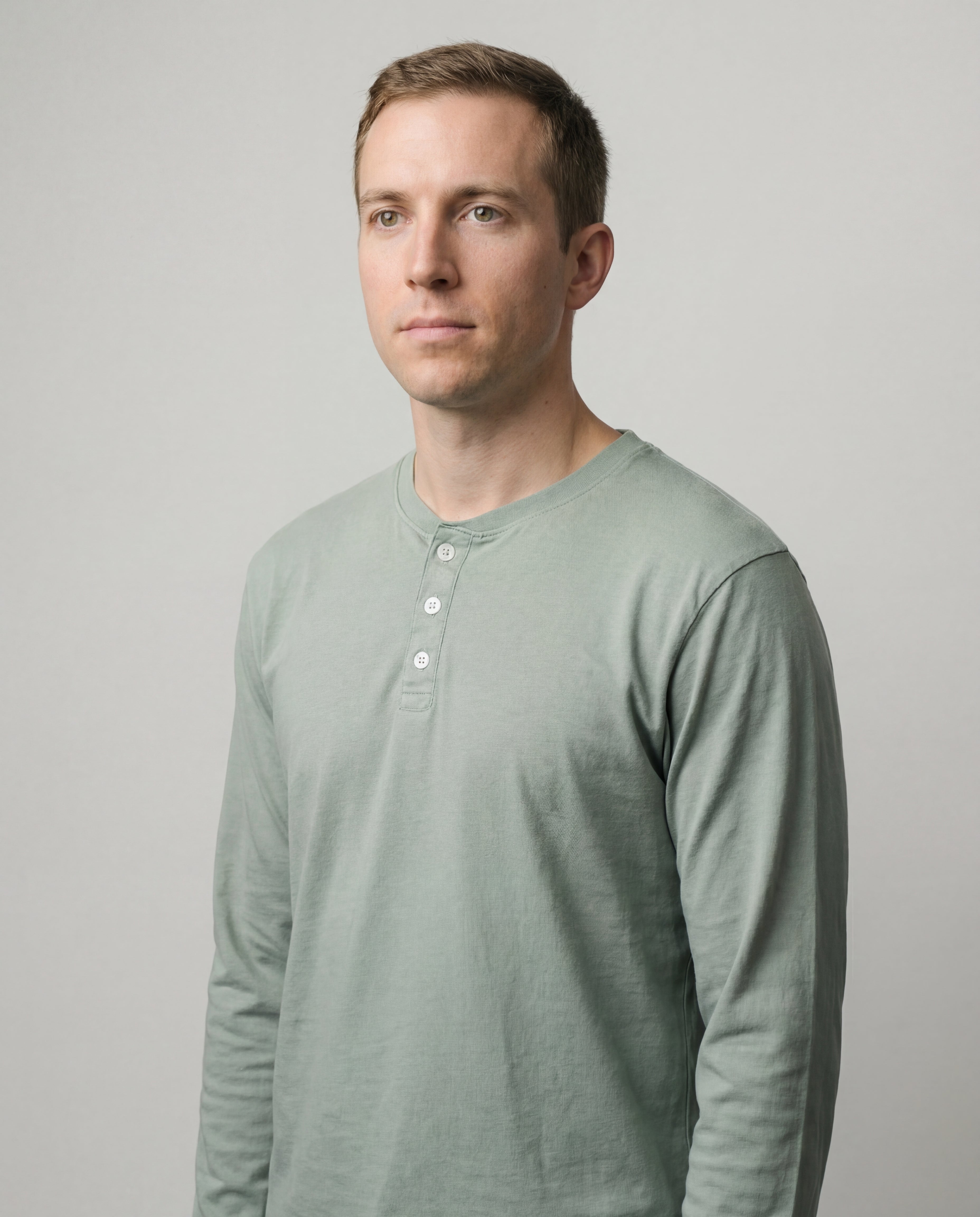 Henley Tee - Juniper
