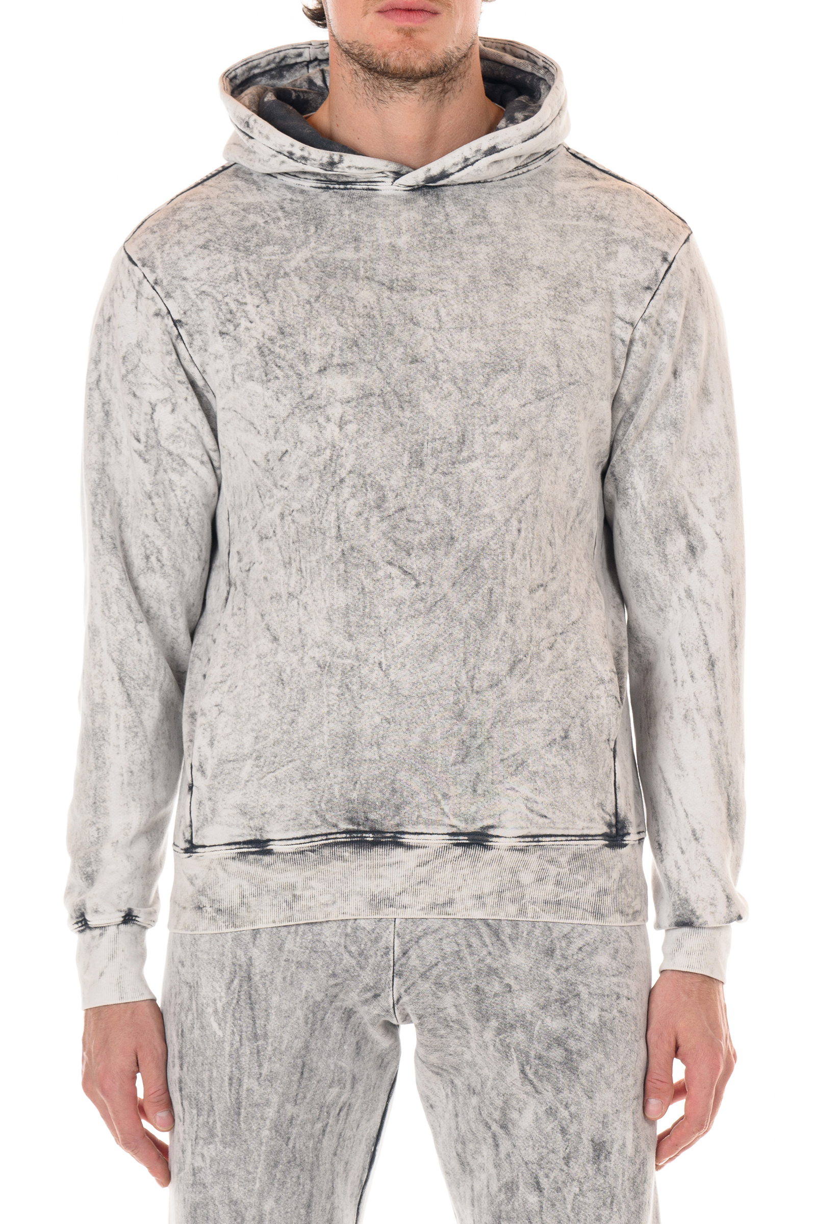Salinas Hidden Pocket Hoodie in Grey Original Paperbacks