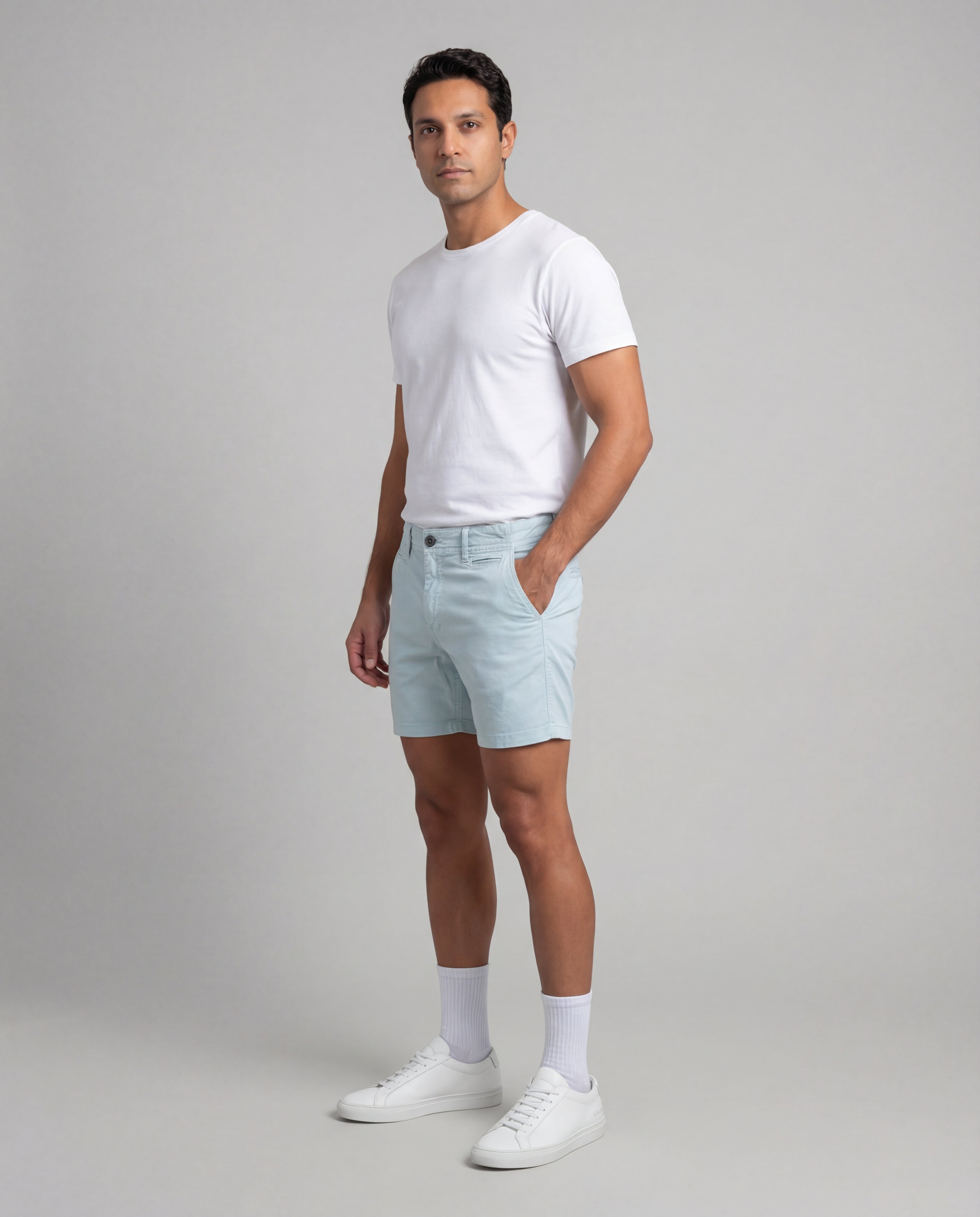 Palm Springs 5" Inseam Chino Short - Waterfall