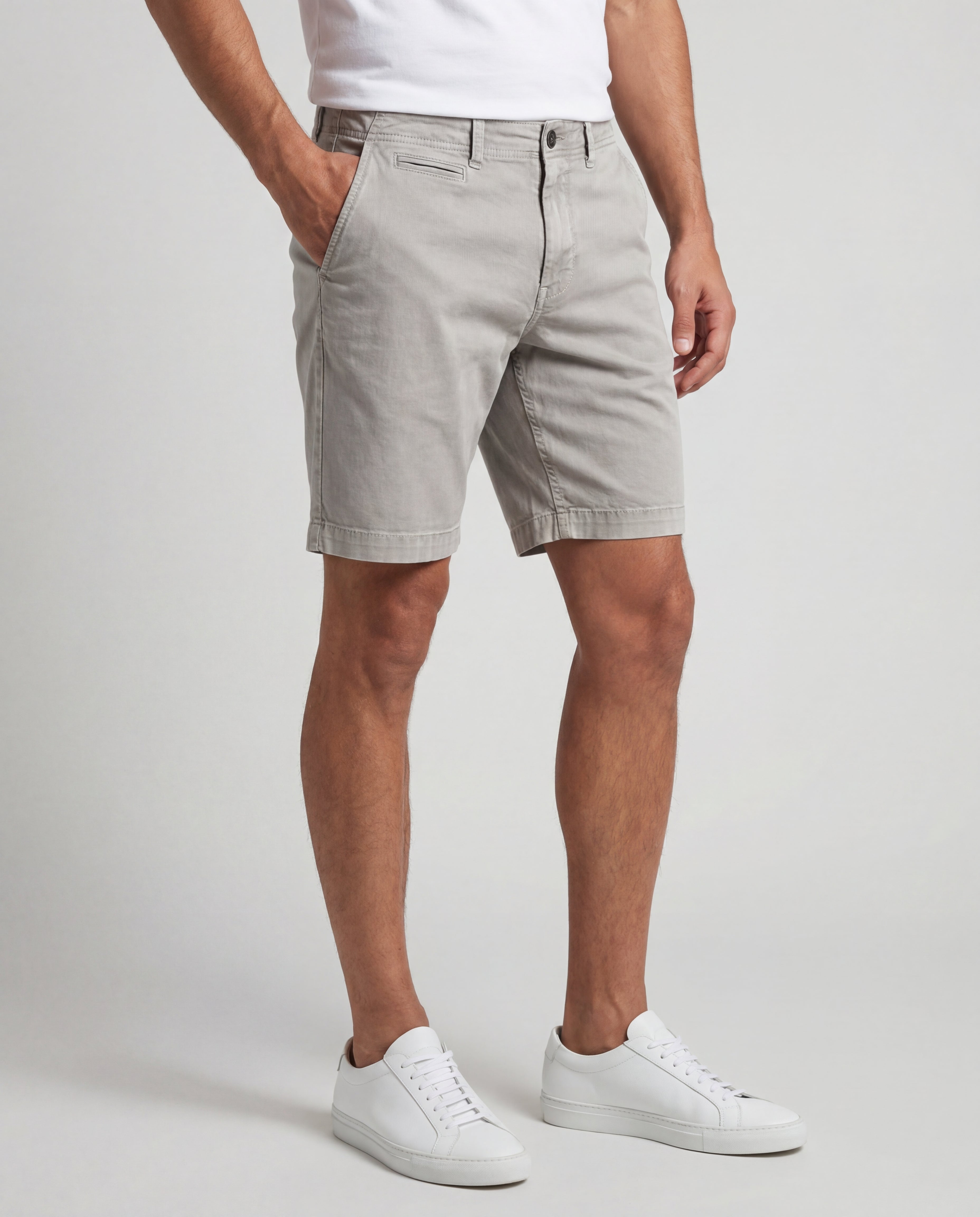Walden 9" Chino Short - Bone