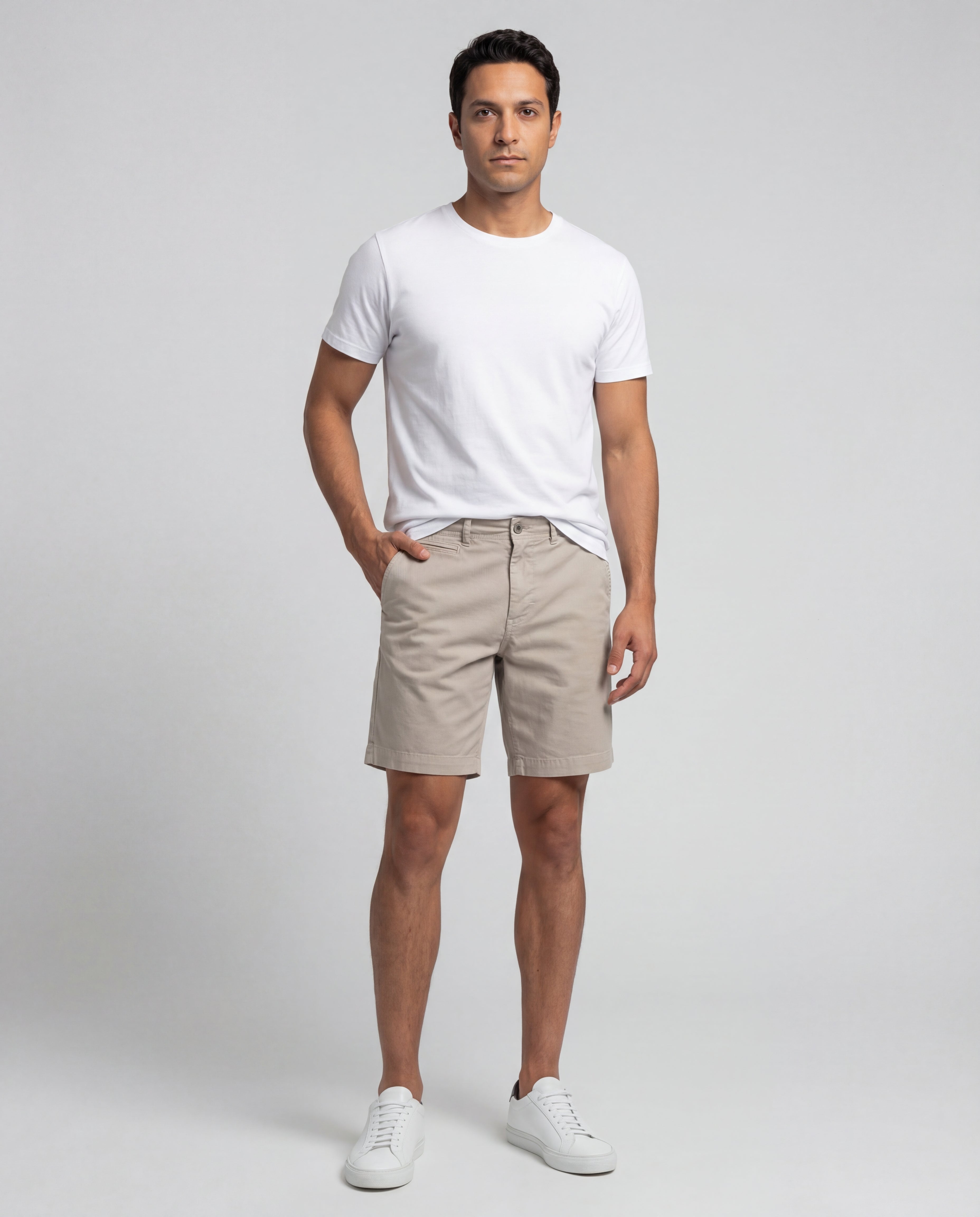 Walden 9" Chino Short - Bone