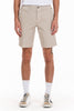 Original Paperbacks Brentwood Chino Short in Bone on Model Cropped Front View