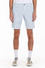 Original Paperbacks Brentwood Chino Short in Waterfall on Model Cropped Front View