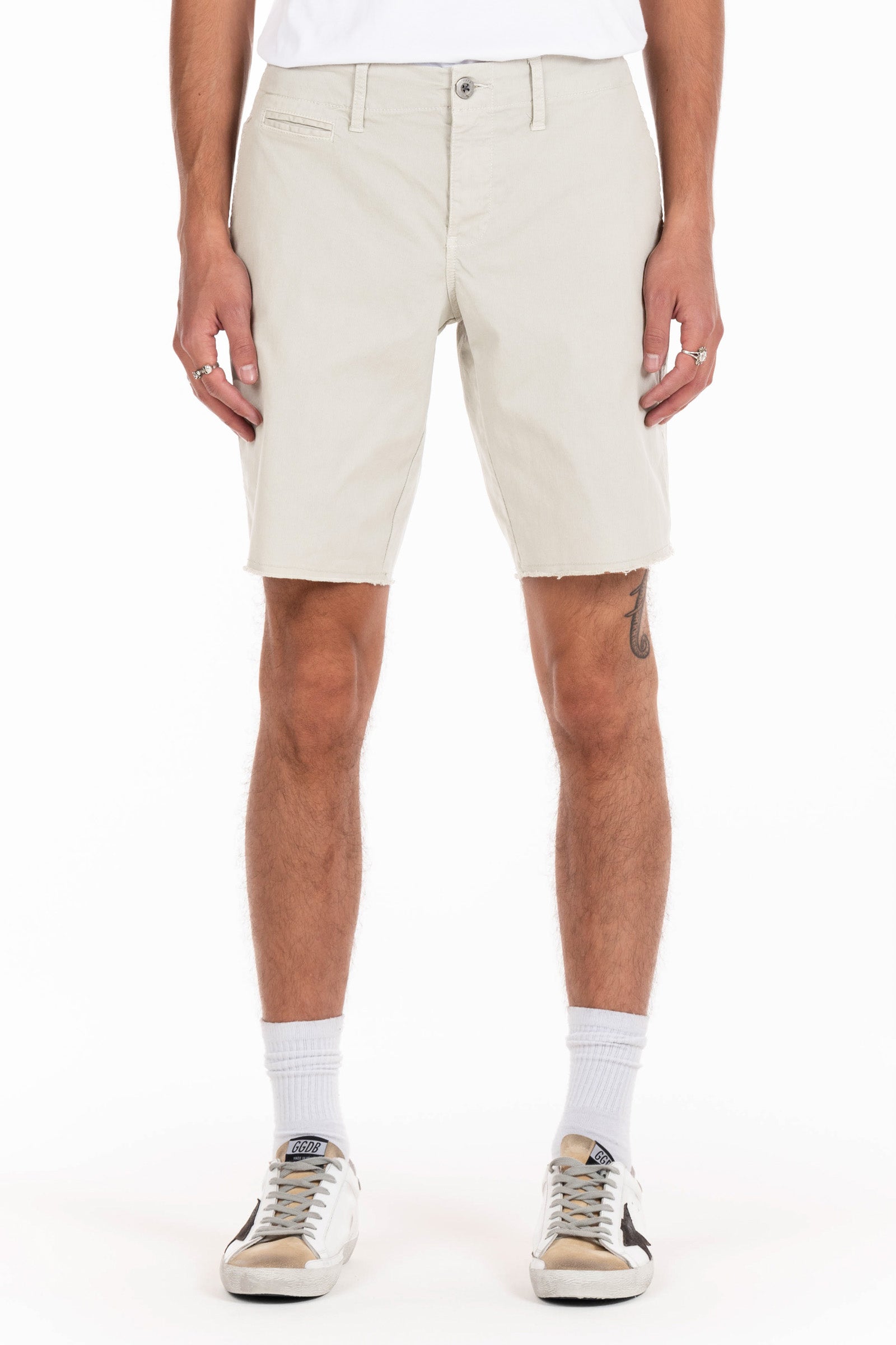Original Paperbacks Rockland Chino Short in String on Model Front View